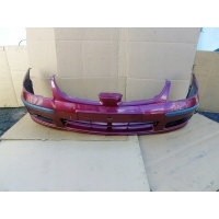 Бампер передняя передний nissan almera tino 2002 2.2 ди бордовый
