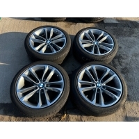 Колёса колёсные диски шины летние bmw x1 e84 225 / 45 r18 5 doubble spoke