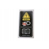 Tabliczka informacyjna MERCEDES XENON ORYGINAŁ A2048173420