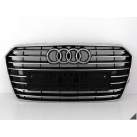 Audi a7 4g8 c7 14-18 рестайлинг решетка радиатора в бампер передняя под pdc 4g8853651g