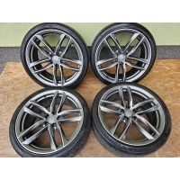 Колесо алюминиевая audi oe s6 rs6 9.0