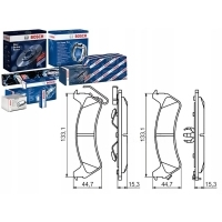 BOSCH KOMPLET KLOCKÓW HAMULCOWYCH 4796344 04883717