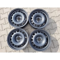 4× колесо штампованное citroen , peugeot колесо 16 citroen ds3 c3 пикассо peugeot 208 et23 6.0 