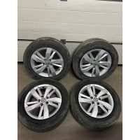 4× колесо алюминиевая volkswagen oe 2g0601025n 5.5 
