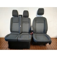 Форд transit custom рестайлинг 19 - 24 кресло водителя скамейка комплект 12tys.km иглы