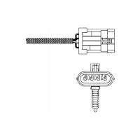 Delphi ES20135-12B1 Sonda lambda