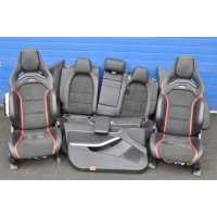 Мерседес класса gla x156 перформанс amg кресла recaro диван дверные панели англичанин