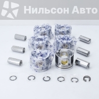 Поршень (комплект) HINO 500 J08E HINO 500 FD8J, JHDGD8J S130B-E0391/S130B-E0390/S130B-E0370/S130A-E0197/S130A-E0160/S130A-E0101/S130A-E0100/S1300-53220/S1300-51270/S1300-51201/13005-3220/13005-1270/1