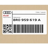 Przycisk elementu chłodz. w uchwycie na Audi Q5
