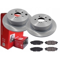 Тормозные диски колодки brembo задняя subaru forester sj 274mm