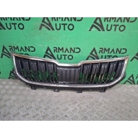 решетка радиатора Skoda Karoq 1 2017-нв 57A853653BZD4, 57A853653B, 8