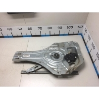Стеклоподъемник электр. задний левый Hyundai-Kia Tucson (2004 - 2010) 834052E000