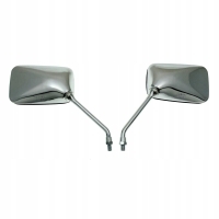 Зеркала хромированная honda vt125 500 600 750 1100 shadow m10 10mm 22700