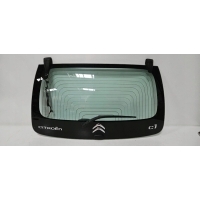 Стекло крышка багажника задняя citroen c1 2015 - 14 оригинал