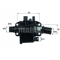 mahle th 42 83 термостат , жидкость жидкость