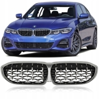 Решетка diamond хромированная почки 51138079742 bmw 3 g20