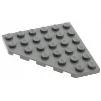 15242 lego 6106 4211059 плитка 6x6 c.szary дб 1szt