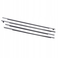4pcs дверь weatherstrip 75711 - 0t010 chrome резиновый kurz odporny на 8c