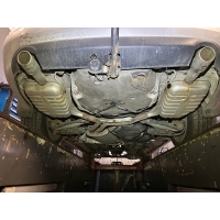Глушитель выхлоп в сборе audi a4 b7 1.8t ось астрахань