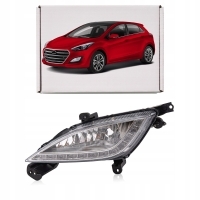 Lampa p/mgielna przednia HYUNDAI I - 30 12 - LEWA