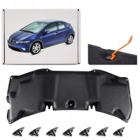Honda civic viii нло 06 - 11 hatchback изоляция капота 74141smge01 крепеж