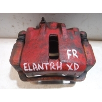 Суппорт тормозной передний правый Hyundai Elantra IV (2006—2011) XD 2005 581302D600