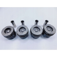 4x поршень 1.6 d hdi tdci форд peugeot citroen volvo fiat поршни v50 s40 focus