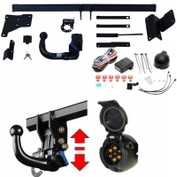 Фаркоп wypinany блок 7pin для audi q5 8r 2008 - 2016