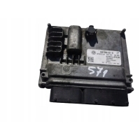 Skoda fabia 1.2tdi 28345804 03p906021k блок управления экю оригинал