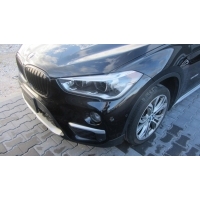 Bmw x1 f48 668 shwarz 2 капот бампер передний крыло ксенон светодиодный полоса передний