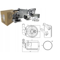 Nissens радиатор масляный xr835377 c2s47227 4366325