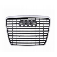 Решетка радиатора audi a6 c6 рестайлинг s - line 2008 - 2011 чёрный блеск