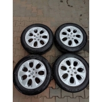 4 колёсные диски алюминиевые алюминиевые колёсные диски 16 5x114 , 3 honda accord 7 hr - v cr - v i ii шины