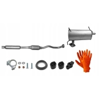 Citroen c - crosser 2.4 16v 125kw 2008 / 08 - 2012 / 12 глушитель центральная конечный