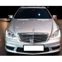 Mercedes - benz s w221 63 amg передняя бампер капот фара крыло полоса передний