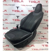 Сиденье переднее левое Tesla Model S 2016 1013013-01-B,1011838-00-H