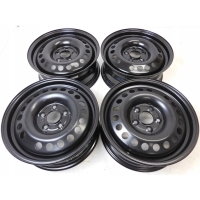 4× колесо штампованное alcar stahlrad 6.5 