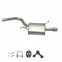 Глушитель конечный audi a4 2000 - 2.0 130 л.с. alt