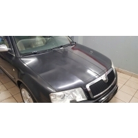 Капот крышка двигателя skoda superb цвет 9910