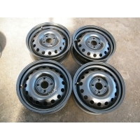4× колесо алюминиевая nissan oe nissan micra k13 note nissan renault меган dacia 5.5 
