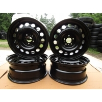 4× колесо штампованное peugeot oe 407 607 3008 5008 7.0 