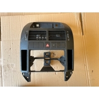 Крышка консоль центральная volkswagen поло 9n 2001 - 2005 6q0858069n