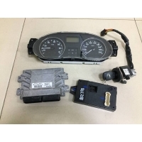 Замок зажигания Nissan Almera 3 G11, G15 2012> 8201309278, 8201279201, 248100931R, D87004AA0A