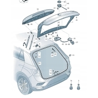Volkswagen oe 2ga827025a