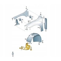 Volkswagen oe 5g0805911aj подкрылок