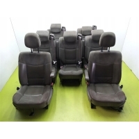 Кресла комплект renault espace iv кожа горячее хороший 3 rzędy 2003 - 2014