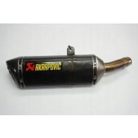 Suzuki 650 gladius 09-16 глушитель спортивный akrapovic трубки входная