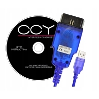 Interfejs OBD2 DLA OPEL TECH 2 VAG KKL USB 2w1