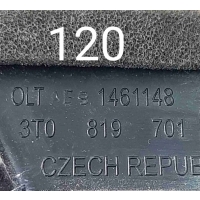 Дефлектор обдува салона Skoda Superb II (2008—2013) 2010 3T0819701