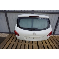 Nissan qashqai i j10 крышка багажника багажника 326 белая 2008rok стекло фара nr.